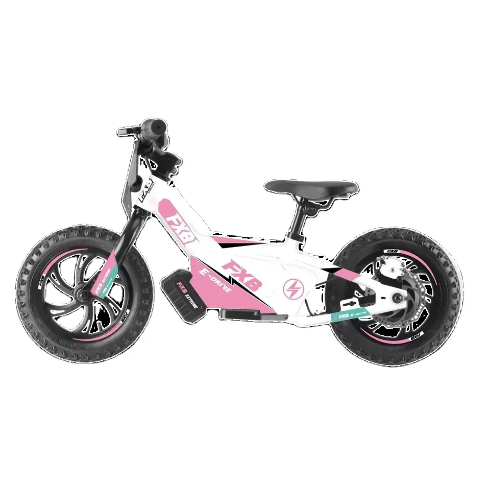 Bicicleta infantil sem pedal, scooter elétrica alimentada por bebê, mini bicicleta de equilíbrio, 2024 250w, 36v, 16 polegadas