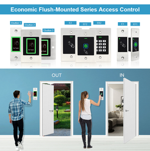 Interruttore a pulsante di rilascio a infrarossi per sistema di controllo accessi luce a LED - Product Image 3