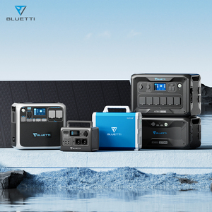 BLUETTI Mini banco de energía solar 1KW 2 kW 3kw Sistema de energía solar fuera de la red Generador solar portátil con panel de kit - Product Image 4