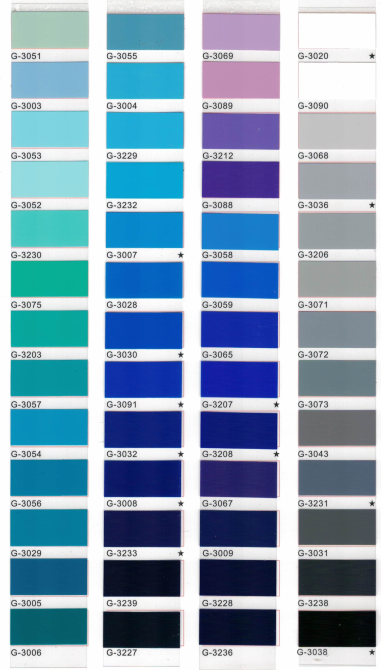 Available in over 200+ colors