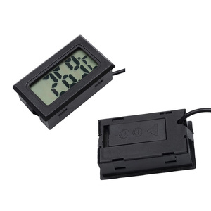 Mini LCD termometro digitale per auto igrometro temperatura Indoor Outdoor sensore di temperatura misuratore di umidità strumenti calibro - Product Image 4