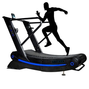 無動力の湾曲したトレッドミルと低騒音のセルフ無動力ランニングマシンを卸売 - Product Image 3