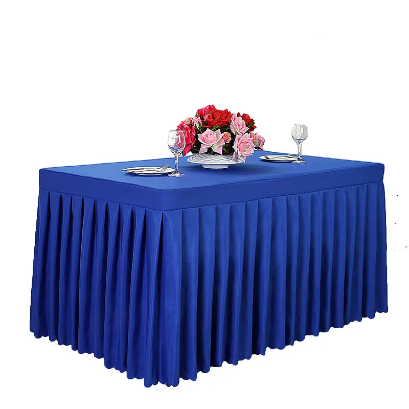 Nappe de table décorative, 1 pièce, jupe, pour événement d'église, vente en gros