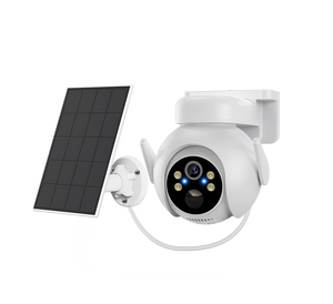 4MP 4g Sim Card Icsee Full Color Outdoor Solar HD Two-Way Audio Dome <strong>Camera</strong> Night Vision SD/<strong>Memory</strong> Card Data Storage CMOS <strong>Sensor</strong> - Product Image 1