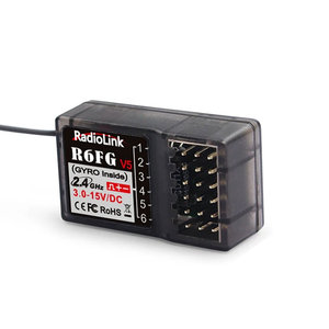 Radyolink R6FG 2.4GHz 6CH FHSS uzun menzilli alıcı RC araba tekne için Gyro ile RC8X RC6GS V2/V3 RC4GS V2/V3 T8FB T8S verici - Product Image 3