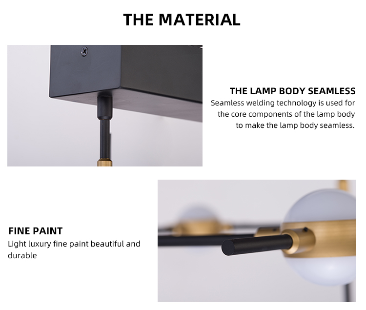 Zun Design Hot Sale Wholesale Modern Decorative PC Cover hanging gold pendant lamp for Restaurant indoor