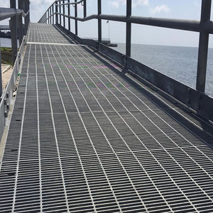防腐蚀防锈镀锌钢格板连续行人槽沟排水盖钢格板格栅 - Product Image 5