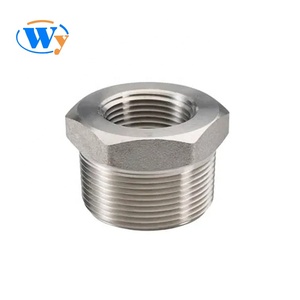 Hệ Thống Đường Ống Hex Ống Lót Thép Không Gỉ Mặt Bích Ống Lót Nam & Nữ Chủ Đề Cho Dầu Và Khí Đốt Giảm Ống Lót Npt Phụ Kiện - Product Image 3