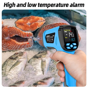 Industrial <strong>Digital</strong> IR05A Pyrometer Non-Contact Infrared Thermometer with -40-1600C Range OEM Customizable <strong>Temperature</strong> Controller - Product Image 2