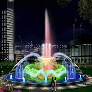Programmato Controllo Moderna Piazza Danza Fontana di Acqua di Disegno - Product Image 1