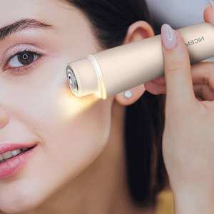 निकोय रिचार्जेबल बिकनी ट्राइमर चेहरे होंठ शरीर दर्द रहित एलईडी लाइट महिला एपिलेटर चेहरे के बाल हटाने - Product Image 3