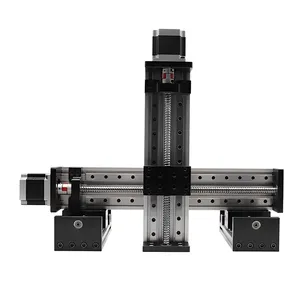 Mesa deslizante de guía lineal cuadrada doble SFU 1204/1605/1610 100-1000mm Plataforma de tornillo de bola de carrera Etapa de eje XYZ 2/4 Uds deslizadores - Product Image 6