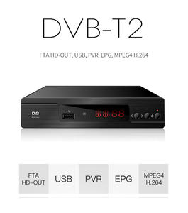 Aggiornamento Software H.265 1080P HEVC Set Top Box tv ricevere set tv FULL HD DVB T2 small tv box STB DVB-T2 Set -Top Box