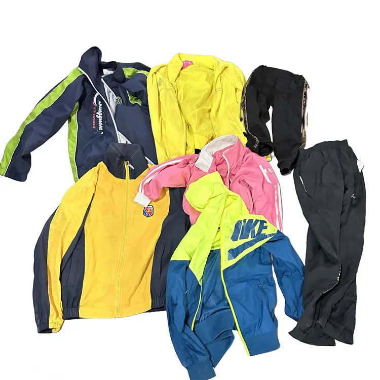 Balle estive per bambini abbigliamento usato misto di seconda mano uniforme misto abbigliamento sportivo vestiti per bambini