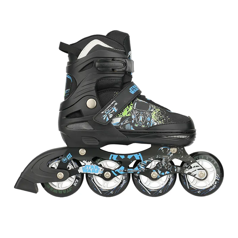Aisamstar adultos al aire libre de alta elasticidad resistente al desgaste Pu rueda patines en línea personalizados Unisex patines de velocidad en línea botas