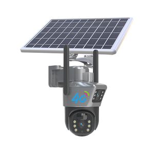 Cámara DE SEGURIDAD Solar con tarjeta SIM 4G de doble lente de 6MP con Sensor de movimiento PIR Panel Solar batería impermeable al aire libre PTZ Cámara CCTV - Product Image 3