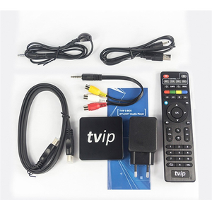 Destek H.265 Airplay DLNA 254 portal Tvip 410 412 mini Android Linux çift OS akıllı TV kutusu android tv kutusu mini pc - Product Image 1
