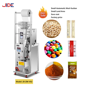 Empaquetadora automática de bolsitas de 4 sellos laterales para pequeñas empresas para llenar y envolver alimentos en bolsas y bolsas de polvo - Product Image 2