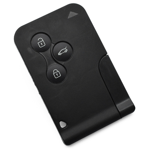 3 Buttons Car <strong>Keys</strong> 434MHz PCF7942A PCF7943 Chip <strong>Key</strong> Card for R-enault Clio Logan Megane Remote PCB Car <strong>Key</strong> - Product Image 1