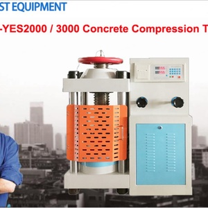 מכונת בדיקת חוזק דחיסה תוצרת סין, מכונת בדיקת דחיסה הידראולית אוטומטית - Product Image 6