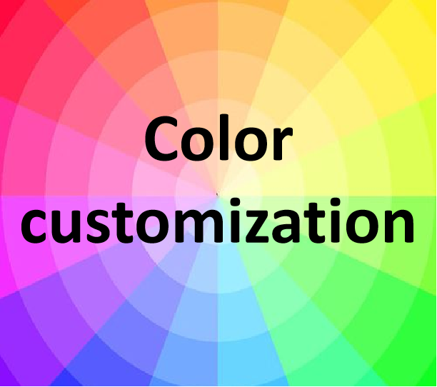 Couleur adaptée aux besoins du client