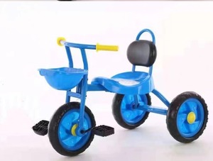 小さな背中とワンピースのハンドルバーが付いた特別な子供のおもちゃ自転車、0〜3歳の子供に適したおもちゃのトロリー