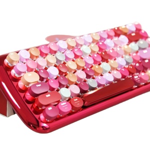 84 tasti Mini colori simpatici tastiera meccanica personalizzata interruttore rosso tripla modalità retroilluminata tastiera meccanica - Product Image 4