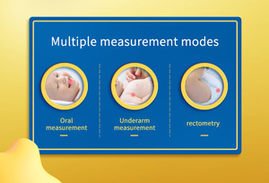 OEM портативный медицинский умный умная подмышка Ректальный Детский Взрослый гибкий наконечник цифровой водонепроницаемый термометр электронный термометр для дома - Product Image 5