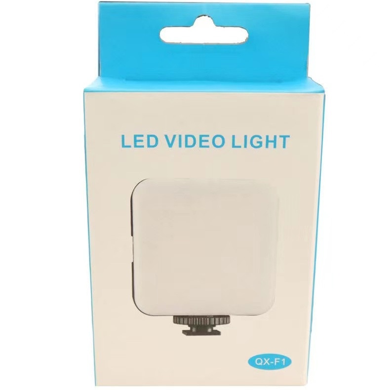Luce tascabile monocolore nera QX-F1S + clip