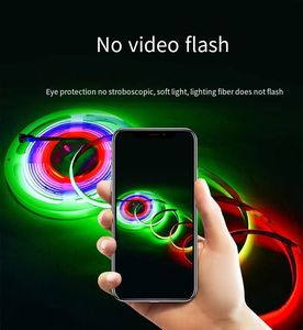 WiFi and Remote Control Cob <strong>LED</strong> Strip Light Colorful Pixel Digital Light 5V RGBIC Addressable for Landscape IP20 Rated - Product Image 2