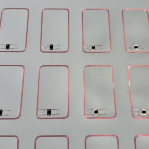 A3サイズ5*5レイアウトRFIDインレイシート13.56Mhz F08チップPVCミニタグスマートカード支払いホテル対応NFCインターフェイス - Product Image 5
