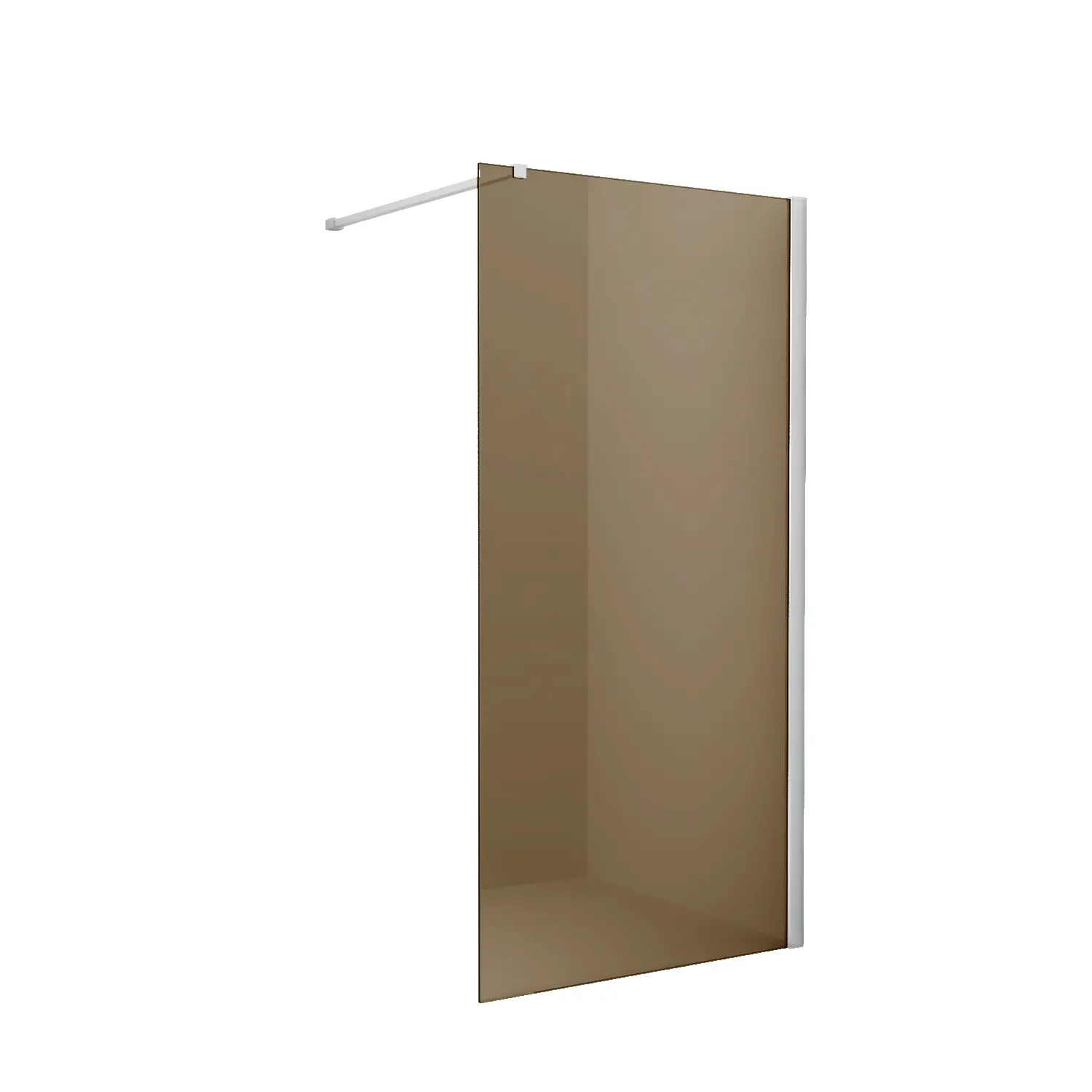 O preço de fábrica de alta qualidade do design normal da europa personalizado sem moldura vidro seguro caminhada na sala de chuveiro, tela do chuveiro
