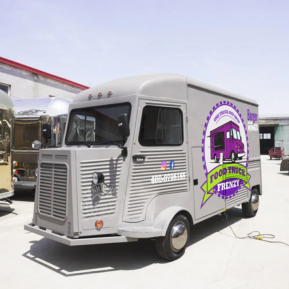 Cucina mobile che cucina camion Mobile dell'alimento/carrello del rimorchio dell'alimento/carrello del gelato