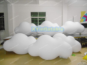 LED aydınlatma şişme asılı bulut balon tavan hava bulut LED ışıkları ile dekoratif şişme tavan balon - Product Image 6