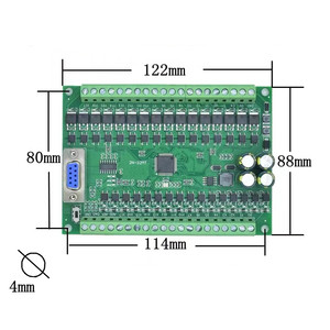 PLC scheda di controllo industriale Controller di programmazione FX2N-32MR FX2N-32MT 16 In & 16 Out RS232 1DA + 2AD opzionale DC24V 9.6k - Product Image 6