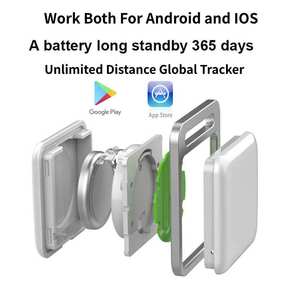 Smart Tag Wireless Tracker Gps Locator Lost and Found Personal Item Finder Location Tracker BT <strong>Tracking</strong> <strong>Device</strong> - Product Image 3