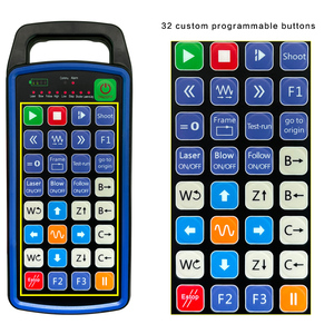 XHC <strong>CNC</strong> Machining Spare IP67 Waterproof Wireless <strong>CNC</strong> Remote <strong>Control</strong> Customized <strong>Function</strong> Rechargeable Programmable Remote - Product Image 5