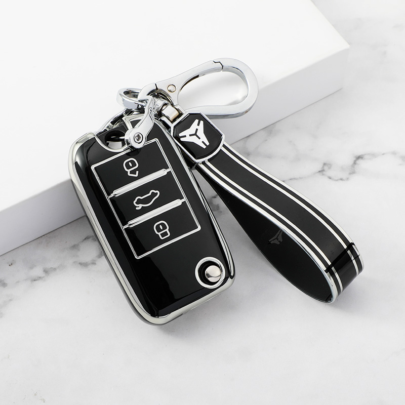 A Black + Keychain