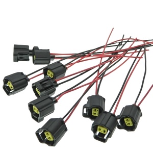 10 PCS <strong>Engine</strong> Coolant Water Temperature Sensor Plug Connector for T-oyota F-ord L-exus M-azda 178390-1 <strong>1JZ</strong>-2JZ-1UZ-3SGE - Product Image 1