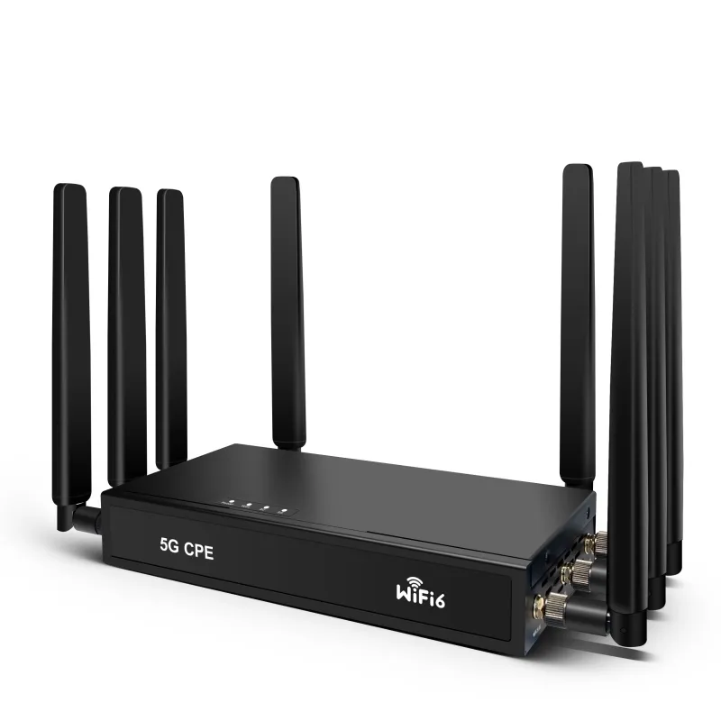 Router 5G CPE accesso cellulare 802.11ax 1800Mbps 5G WIFI 6 router CPE con Quectel RM 500U-CN