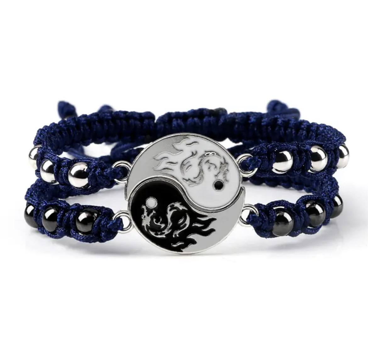 Pair of dragon totem navy