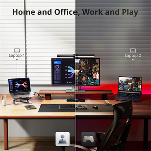 TESmart 2端口8K60Hz USB-C KVM交换机游戏坞站，带EDID 4K144Hz，用于游戏2台笔记本电脑1监视器KVM交换机 - Product Image 2