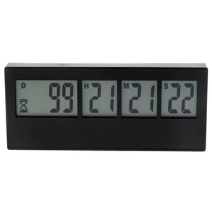 999 giorni conto alla rovescia orologio LCD schermo digitale Timer da cucina promemoria eventi per laboratorio di riposo di nozze cucina di cottura - Product Image 1