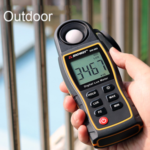 เครื่องวัดความสว่าง199900 Lux ช่วงการวัด Lux/FC หน่วยดิจิตอล Lux Meter - Product Image 3