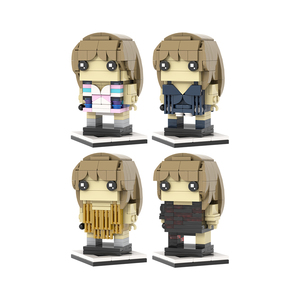 NEUE Films pielzeug Taylors Swiftes <span class=keywords><strong>Brick</strong></span> Head MOC Backstein bausteine Sets Spielzeug für Kisd-MOC7363-7366 - Product Image 1