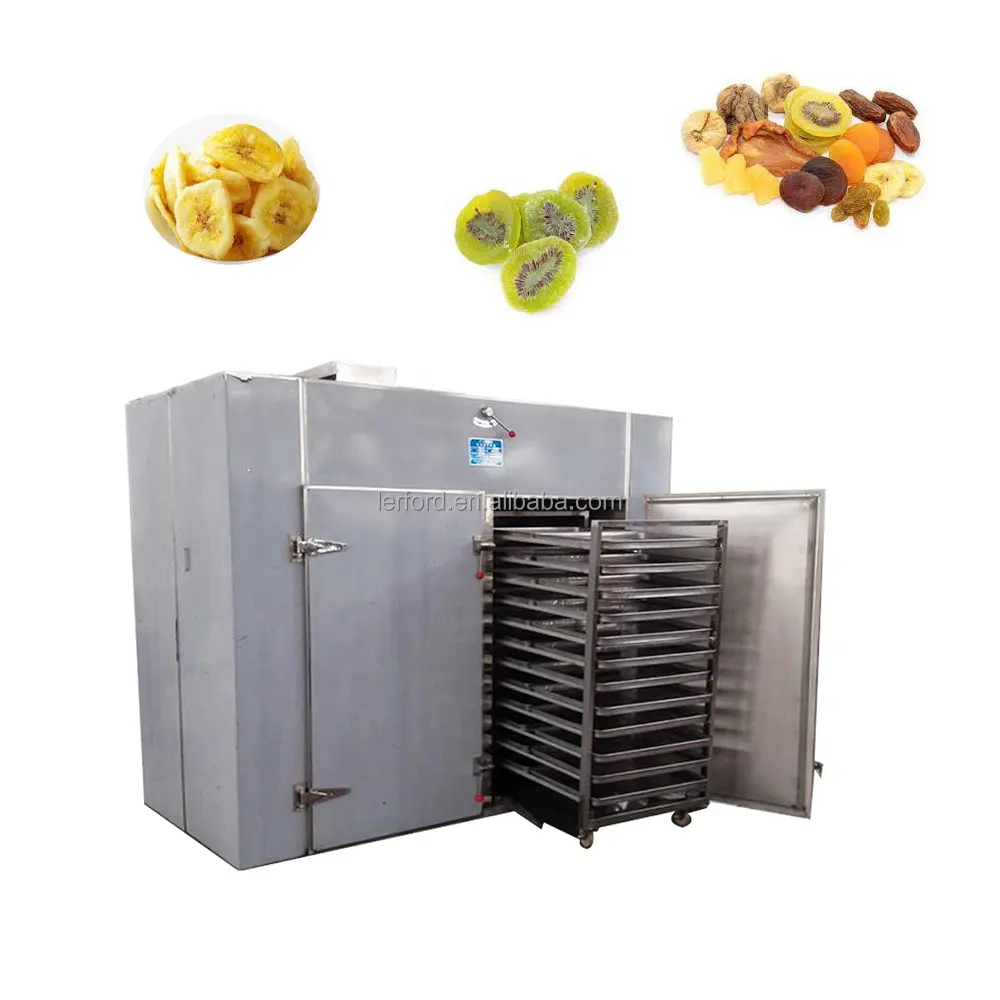 Équipement économiseur d'énergie de dessiccateur de boîte de fruits et légumes de four de circulation d'air chaud