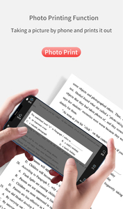 Mini Pocket Thermal Printer Receipts Notes Lists Label <strong>Memo</strong> QR <strong>Codes</strong> Android or IOS APP BT Wireless Smart Printer - Product Image 2