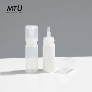 迷你5毫升塑料美容护理滴管瓶材质，喷嘴盖上PP螺丝小挤压瓶 - Product Image 5