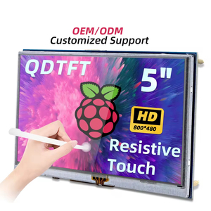 5 Zoll 800*480 TFT LCD-Touchscreen-Anzeige modul für Raspberry Pi 5 4 3