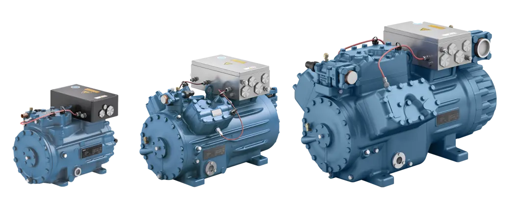 Compressor a gás alternativo HGX44E/565-4S Original semi-hermético de quatro cilindros Bock